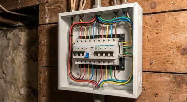 New electrical panel after upgrade