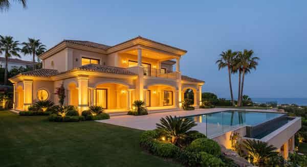 Villa lighting installation Arabian Ranches