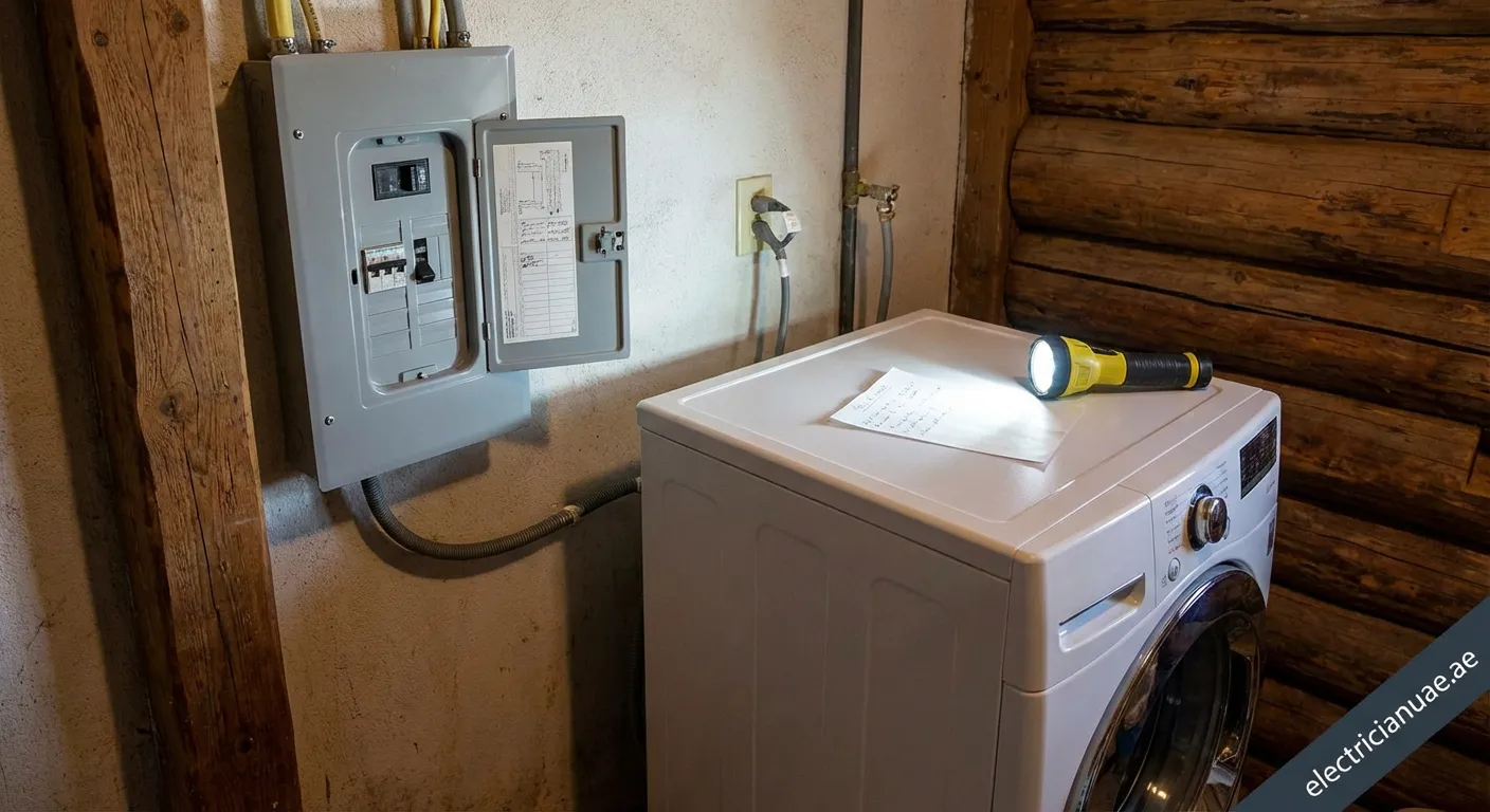 Washing machine causing electrical circuit breaker trip